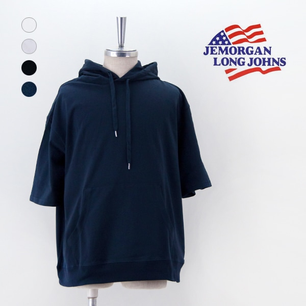 【SOLDOUT】JEMORGAN LONG JOHNS ジェーイーモーガンロングジョーンズ メンズ 半袖Tパーカー［JC119-32H］【2024SS】