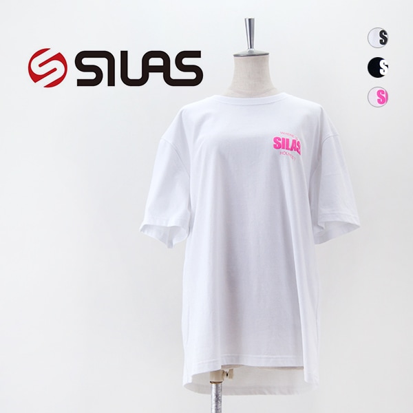【SOLDOUT】SILAS サイラス メンズ ウェーブロゴ 半袖Tシャツ［110241011003］【2024SS】
