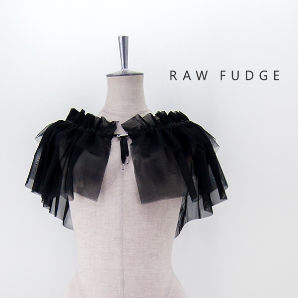 【SALE 50%OFF】RAW FUDGE ローファッジ レディース チュールケープ［7645399］【2024SS】【返品交換不可】