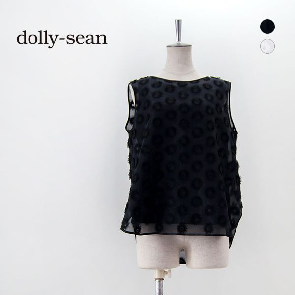 【SALE 30%OFF】dolly-sean ドリーシーン レディース 総レース ノースリーブカットソー［M-8112］【2024SS】【返品交換不可】