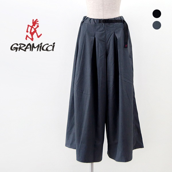 【SOLDOUT】Gramicci グラミチ レディース ストレッチギャバジン フレアパンツ［GLP4-FJP08］【BASIC】