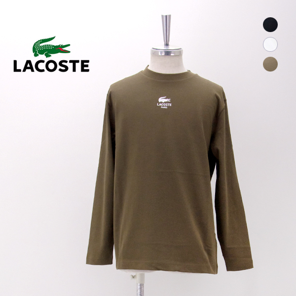 LACOSTE ラコステ メンズ PARISロゴヘビーオンスTシャツ［TH9396-99］【BASIC】