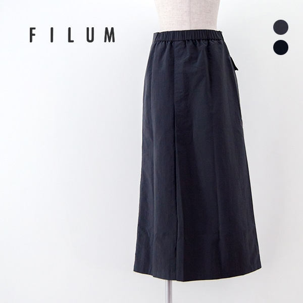 【SOLDOUT】FILUM フィルム レディース ロクヨンスカート［2403-120］【BASIC】