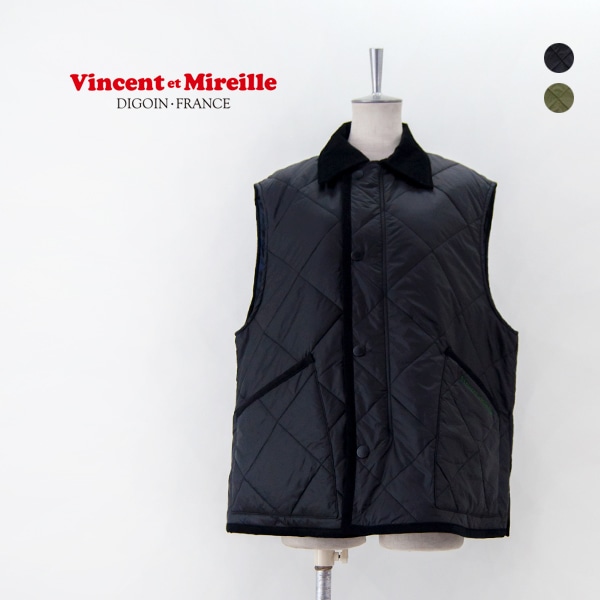 【SOLDOUT】Vincent et Mireille ヴァンソンエミレイユ レディース ライディング ベスト［VM242DQ25032］【2024FW】