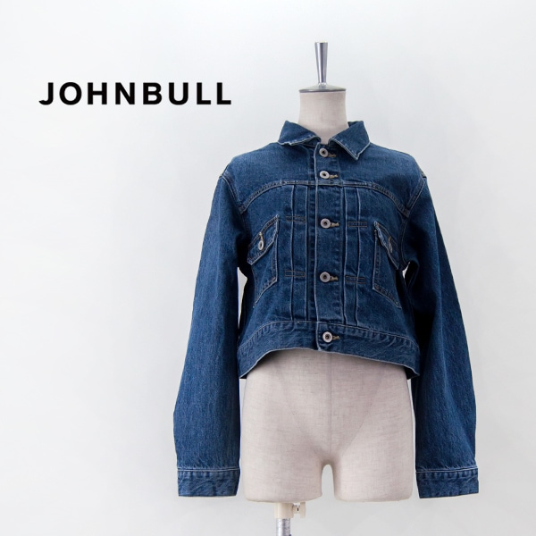 【SALE 20%OFF】Johnbull ジョンブル レディース デニムタイニートラックジャケット［JL243L12］【2024FW】【返品交換不可】