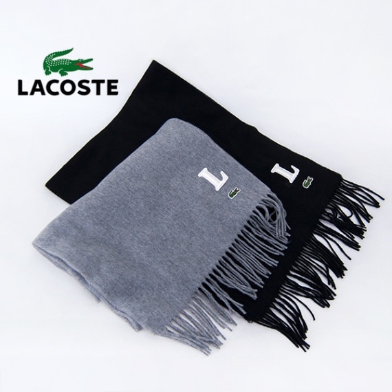 【SOLDOUT】LACOSTE ラコステ Lステッチマフラー［RE017J-99］【2024FW】