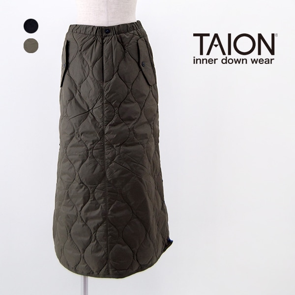 SALE 20%OFF】TAION タイオン レディース ミリタリー ダウンスカート