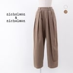 SOLDOUTnicholson&nicholson ˥륽&˥륽 ǥ ǥ ѥġHAKAMA-CORDϡ2024FW