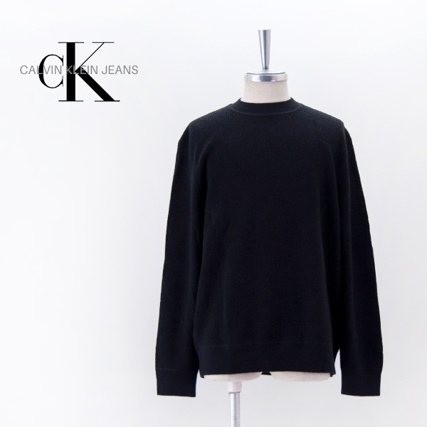   Jeans cKロゴ セーター　カルバンクライン Calvin Klein [カルバンクライン] CKオールオーバーロゴセーター