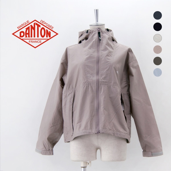 DANTON ダントン レディース フーデット ショートジャケット［DT-A0674SNY］【BASIC】
