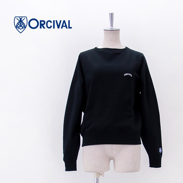 ORCIVAL オーシバル レディース コットン裏毛 スウェットプルオーバー［OR-C0429MAZ］【BASIC】