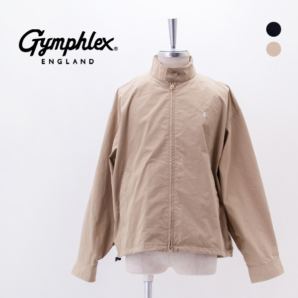 Gymphlex ジムフレックス メンズ コットンポリエステル ジップジャケット［GY-A0684HWB］【BASIC】