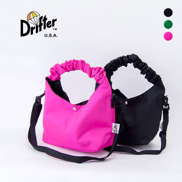 Drifter ドリフター ギャザーハンドルバッグ［DFV1709］【2025SS】