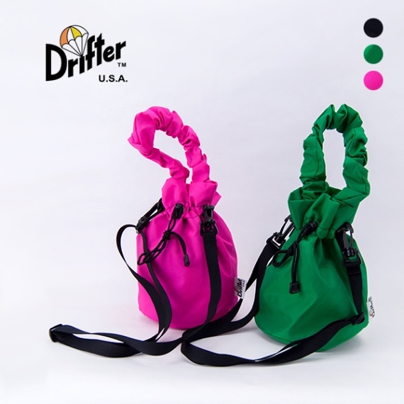 Drifter ドリフター ギャザーハンドルポーチ［DFV1209］【2025SS】