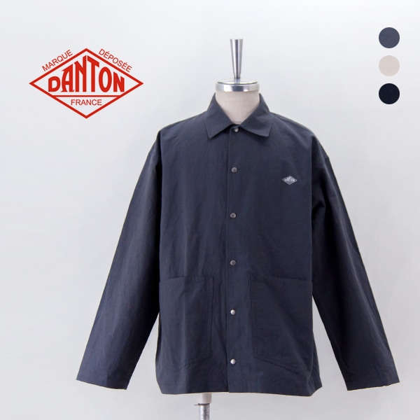 SOLDOUT】DANTON ダントン メンズ コットンリネン カバーオール