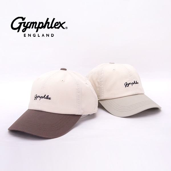 Gymphlex ジムフレックス コットンチノ 配色6Pキャップ［GY-H0315COG］【BASIC】
