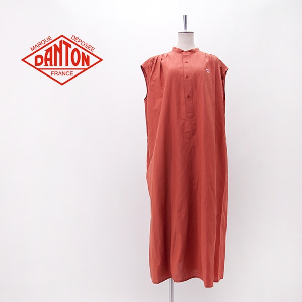 DANTON ダントン レディース スリーブレス ワンピース［DT-B0347VCL］【BASIC】