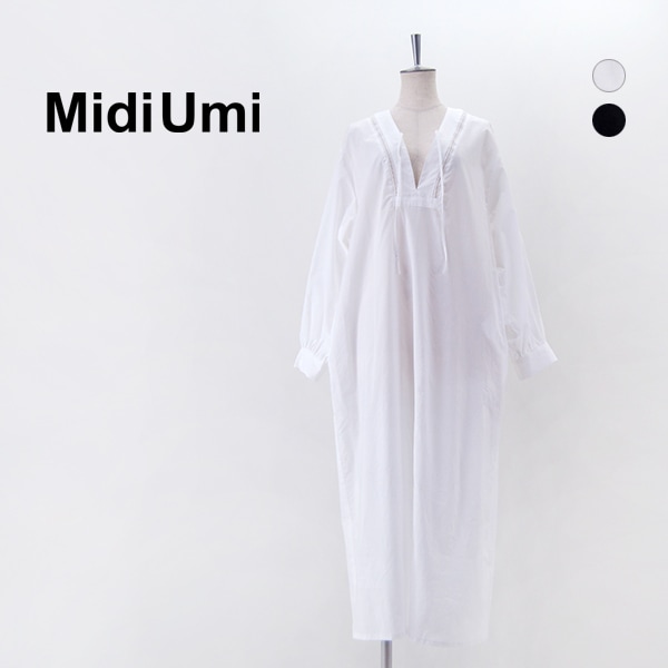 【SALE 40%OFF】Midi Umi ミディウミ レディース レーススモックワンピース［1-759828］【2025SS】【返品交換不可】