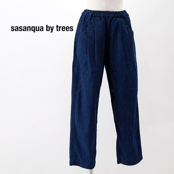 sasanqua by trees サザンカバイツリーズ レディース エッグプラントパンツ［AN-273］【2025SS】