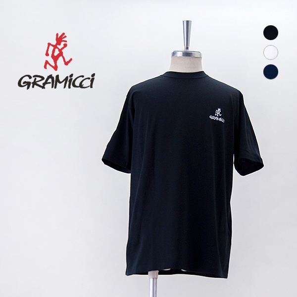Gramicci グラミチ ユニセックス ワンポイントロゴTシャツ［G4SU-T096］【BASIC】