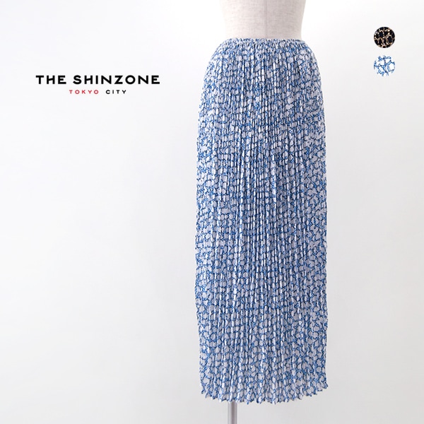 【SALE 20%OFF】THE SHINZONE シンゾーン レディース ポルトプリントスカート［25MMSSK03］【2025SS】【返品交換不可】
