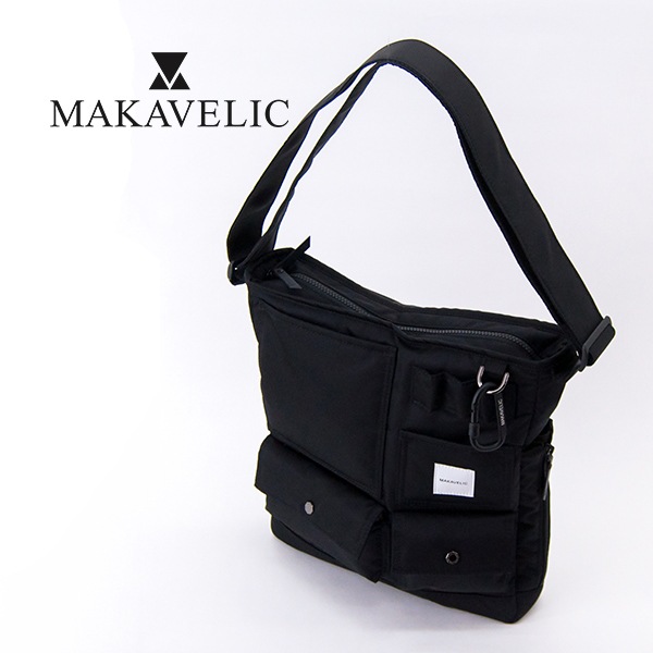 【SOLDOUT】MAKAVELIC マキャベリック グレース マルチポケット トートバッグ［3125-10202］【2025SS】