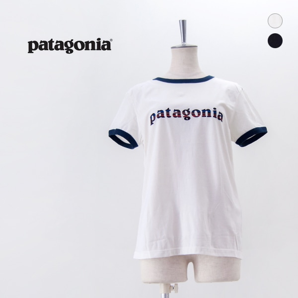 【SOLDOUT】patagonia パタゴニア レディース 73 テキストロゴ オーガニック リンガーティー［37785］【2025SS】