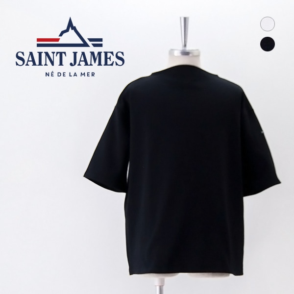 【SOLDOUT】SAINT JAMES セントジェームス メンズ ドロップショルダー5分袖カットソー［20JC TEE LOOSE U］【2025SS】