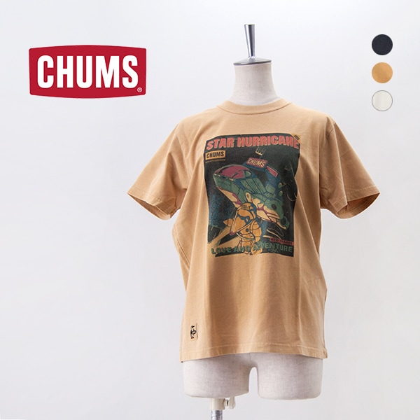 【SALE 40%OFF】CHUMS チャムス レディース チャムススターハリケーンTシャツ［CH11-2529］【2025SS】【返品交換不可】