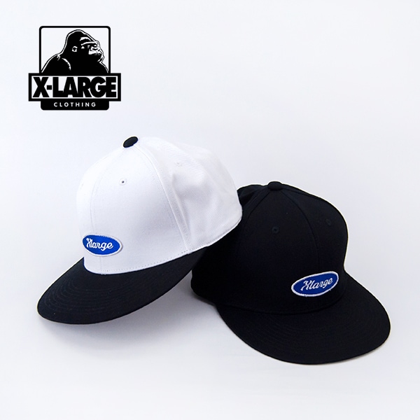 【SOLDOUT】XLARGE エクストララージ オーバルロゴ 6パネルキャップ［101252051003］【2025SS】