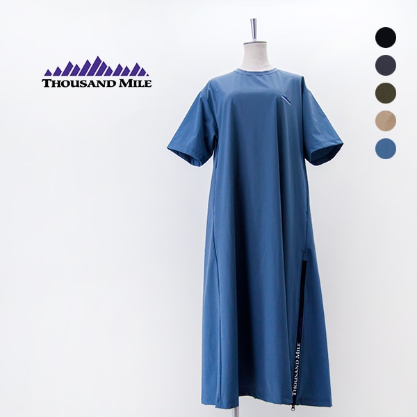 THOUSAND MILE サウザウンドマイル レディース ショートスリーブワンピース［TM251NP00052］【2025SS】