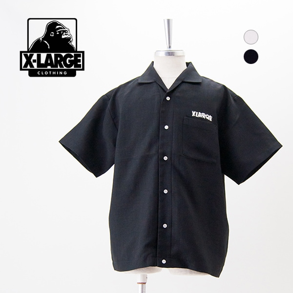 XLARGE エクストララージ メンズ ドローイングOG シャツ［101252014002］【2025SS】