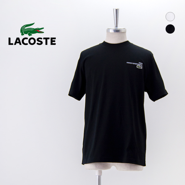 【SALE 30%OFF】LACOSTE ラコステ メンズ オーディエンスバックプリントTシャツ［TH9880-99］【2025SS】【返品交換不可】