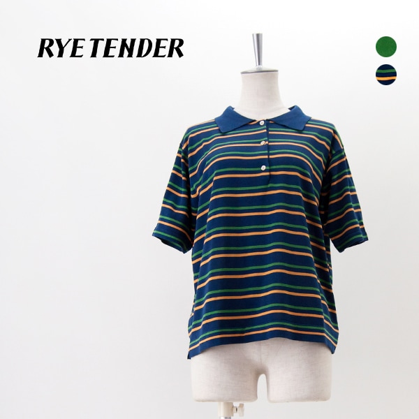RYE TENDER ライテンダー ユニセックス アダムス ポロシャツ［020022500］【2025SS】