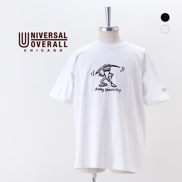 【SOLDOUT】UNIVERSAL OVERALL ユニバーサルオーバーオール ユニセックス M.S. 3DロゴTシャツ［U2523209-C］【2025SS】