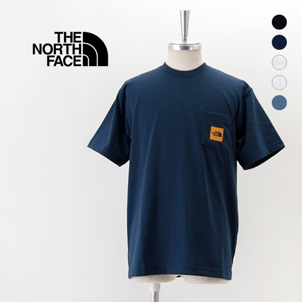 THE NORTH FACE ザ・ノース・フェイス メンズ ショートスリーブスクエアロゴポケットティー［NT82541］【BASIC】