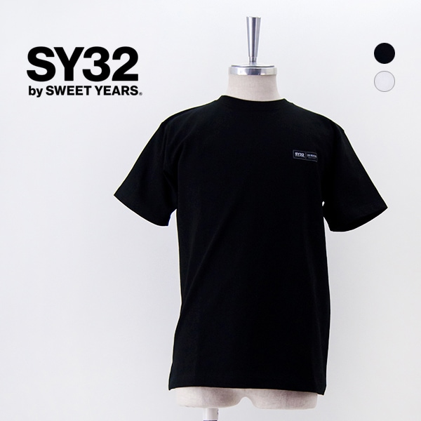 【SALE 50%OFF】SY32 by SWEET YEARS エスワイサーティトゥバイスィートイヤーズ メンズ オーロラロゴTシャツ［15301J］【2025SS】【返品交換不可】