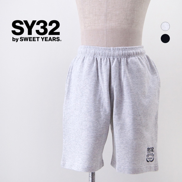 SY32 by SWEET YEARS エスワイサーティトゥバイスィートイヤーズ メンズ スウェットショートパンツ［15310J］【2025SS】