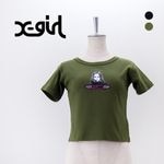 X-girl å ǥ 󥸥եѥå ٥ӡTġ105252011019ϡ2025SS