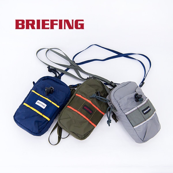 BRIEFING ブリーフィング PP MOBILE SACOCHE［BRA251L15］【2025SS】