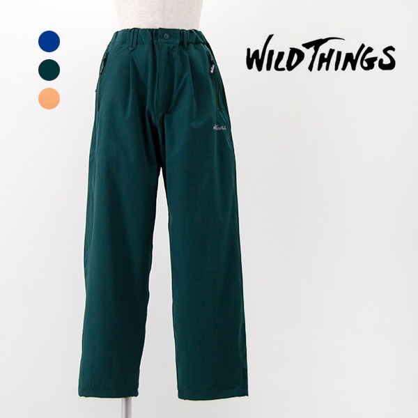 【SALE 40%OFF】WILD THINGS ワイルドシングス レディース ラックスパンツ［WTL25024AD］【2025SS】【返品交換不可】