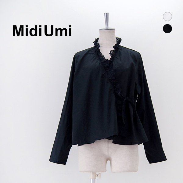 【SALE 40%OFF】Midi Umi ミディウミ レディース レースカシュクールカーディガン［3-739983］【2025FW】【返品交換不可】