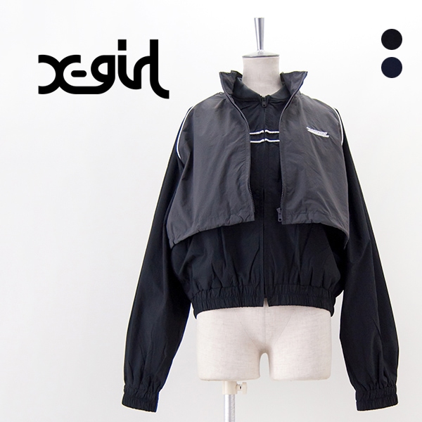 X-girl エックスガール レディース 3WAY トラックジャケット