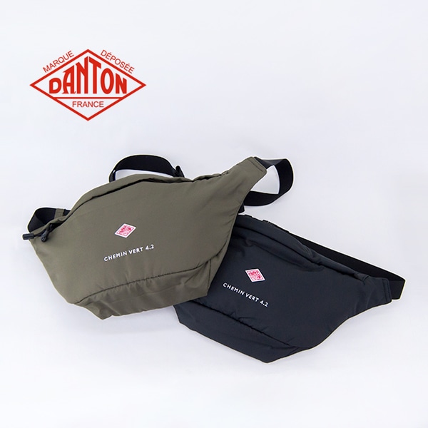 DANTON ダントン ポリエステルタフタ スリングバッグ［CHEMIN VERT 4.2