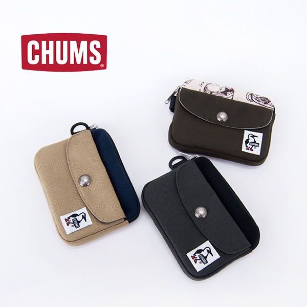 CHUMS チャムス ポケットサイズウォレットスウェットナイロン［CH60-3816］【2025FW】