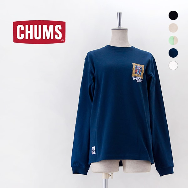 【SALE 40%OFF】CHUMS チャムス レディース アートブービーブラッシュドロングスリーブTシャツ［CH11-2664］【2025FW】【返品交換不可】
