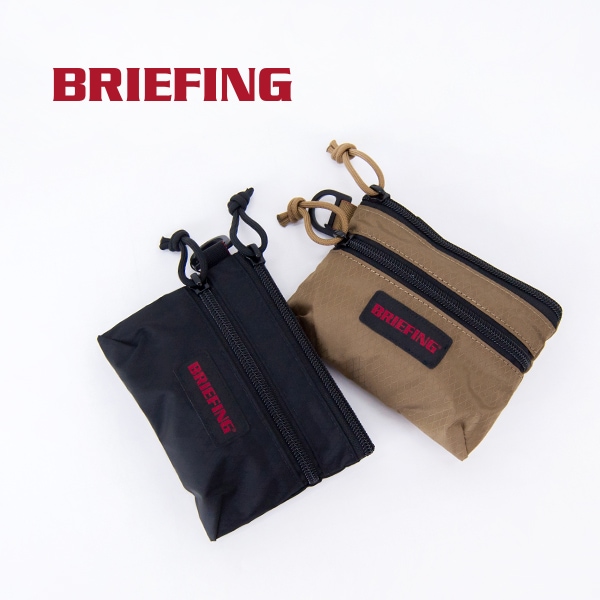 BRIEFING ブリーフィング FLAT POUCH S RC［BRA253G36］【2025FW】