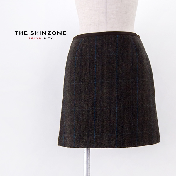 【SALE 40%OFF】THE SHINZONE シンゾーン レディース ウール ミニスカート［25AMSSK02］【2025FW】【返品交換不可】