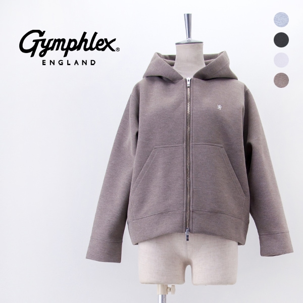 【SALE 30%OFF】Gymphlex ジムフレックス ユニセックス コットンポリエステル ジップジャケット［GY-C0478DDN］【2025FW】【返品交換不可】
