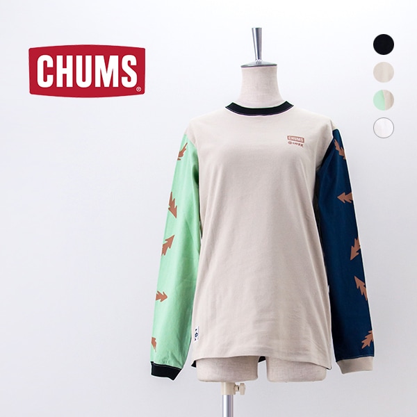 【SALE 40%OFF】CHUMS チャムス レディース かせきさいだぁパターンブラッシュドロングスリーブTシャツ［CH11-2636］【2025FW】【返品交換不可】